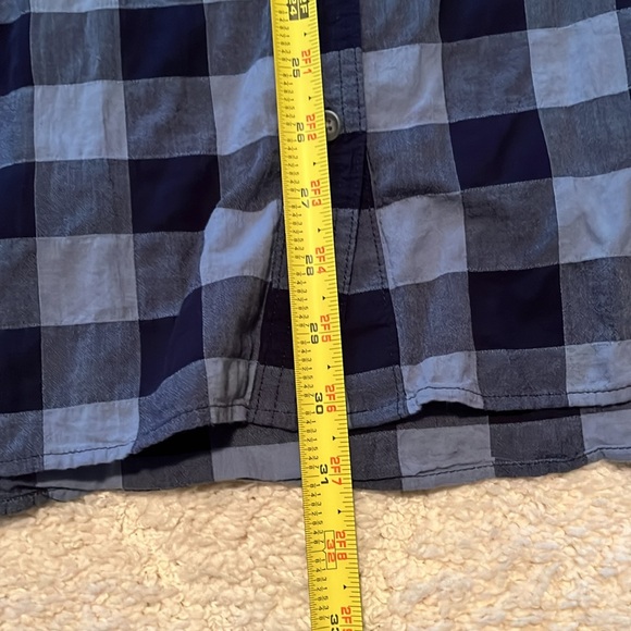 Eddie Bauer blue plaid shirt. Size 2xl - Picture 3 of 4